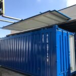 CONTENEDOR MARÍTIMO DE 40 PIES CON TECHO ABIERTO