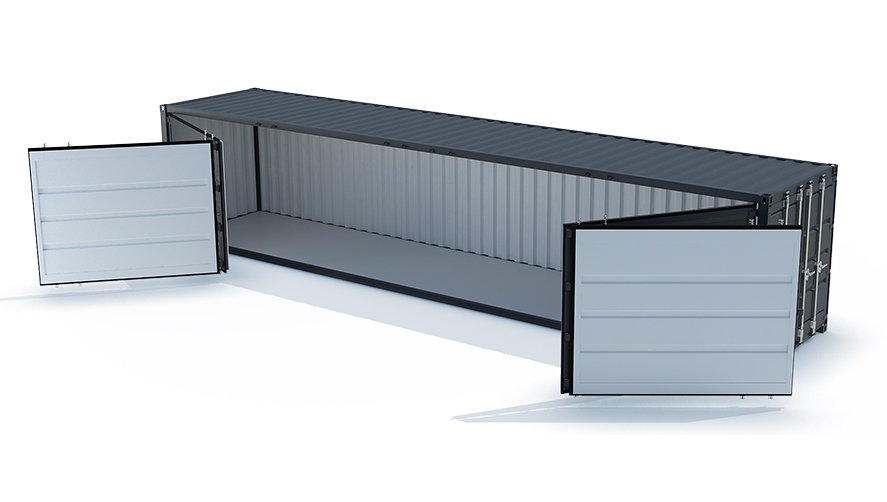 CONTENEDOR MARÍTIMO ABIERTO DE 40 PIES