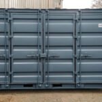 CONTENEDOR DE ALMACENAMIENTO DE 15 PIES CON LADO ABIERTO