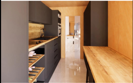 Estudio contenedor de 40 pies – comodidad - Imagen 3